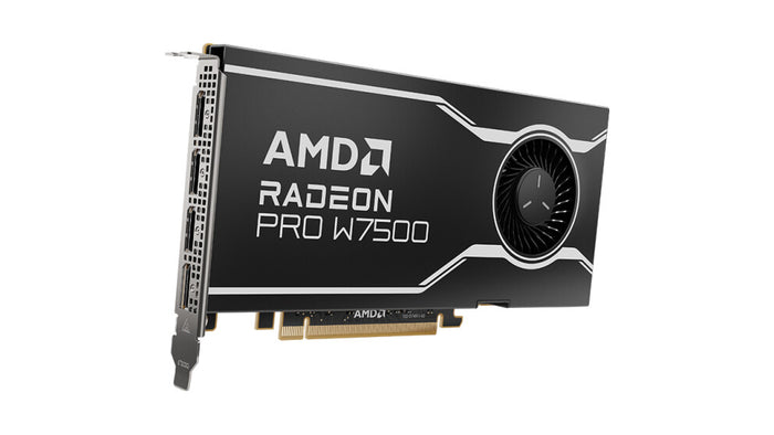 AMD Radeon Pro W7500 8 GB GDDR6 Graphics Card | PCIe 4.0 x8 | 4 x DP | Active Cooling