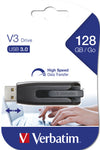 Verbatim V3 - USB 3.0 Drive 128 GB - Black