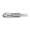 SanDisk Ultra Dual Drive Luxe USB flash drive 128 GB USB Type-A / USB Type-C 3.2 Gen 1 (3.1 Gen 1) Stainless steel
