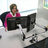 Ergotron LX Series 45-245-026 monitor mount / stand 68.6 cm (27") Clamp/Bolt-through Silver