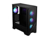 MSI MAG FORGE 320R AIRFLOW ARGB Micro Tower PC Case Black, Transparent