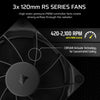 Corsair NAUTILUS 360 RS Cooler | 1700 RPM 94.87 CFM Black