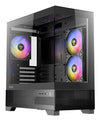 Antec CX500m ARGB Mini Tower PC Case Black | Liquid Cooling Support