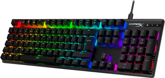 HyperX Alloy Origins - Mechanical Gaming Keyboard - HX Red (UK Layout) (HX-KB6RDX-UK)