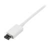 StarTech.com 2m White Micro USB Cable - A to Micro B