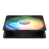 NZXT F120 RGB Core Case Fan | 120mm 1800 RPM PWM RGB Hydro Dynamic Bearing (HDB) Black
