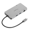 Targus DOCK423EU notebook dock/port replicator Wired USB 3.2 Gen 1 (3.1 Gen 1) Type-C Silver