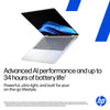 HP OmniBook 5 NGAI OmniBook 5 Next Gen AI 14-he0001na Copilot+ PC Snapdragon X1-26-100 Laptop 35.6 cm (14") 2K 16 GB LPDDR5x-SDRAM 512 GB SSD Wi-Fi 6E (802.11ax) Windows 11 Home Silver