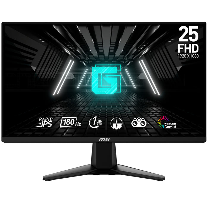 MSI G255F 25" Full HD Gaming Monitor | 1920 x 1080 180Hz 1ms HDMI DP