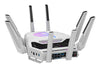 ASUS ROG Rapture GT-BE19000AI wireless router 10 Gigabit Ethernet Tri-band (2.4 GHz / 5 GHz / 6 GHz) White