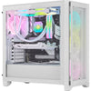 Corsair iCUE 4000D RGB Midi Tower PC Case White | Liquid Cooling Support