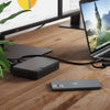 ALOGIC DUTHDPR interface hub USB 3.2 Gen 1 (3.1 Gen 1) Type-C 5000 Mbit/s Black