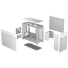 ASUS Prime AP201 MicroATX Mini Tower PC Case White | Liquid Cooling Support