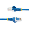 StarTech.com 10m CAT6a Ethernet Cable - Blue - Low Smoke Zero Halogen (LSZH) - 10GbE 500MHz 100W PoE++ Snagless RJ-45 w/Strain Reliefs S/FTP Network Patch Cord