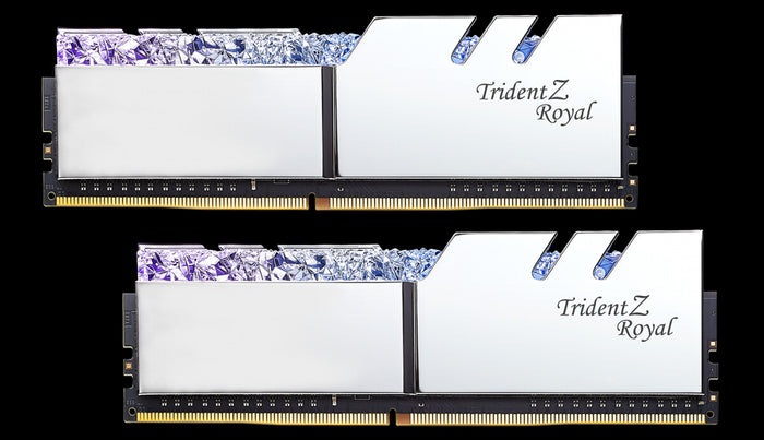 G.Skill Trident Z Royal 16 GB (2x8 GB) DDR4 3000 MHz Memory Kit | CL16, XMP, Heatsink