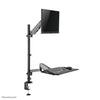 Neomounts desk mounted sit-stand workstation