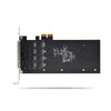 StarTech.com 4-Port GbE SFP Network Card, PCIe 2.0 x2 (x4, x8, x16 Compatible), Intel I350-AM4 4x 1GbE Controller, 1000BASE Copper/Fiber Optic, Desktop/Server Quad-Port Gigabit Ethernet NIC - Windows & Linux