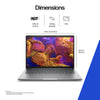 HP ZBook 8 G1ak Wolf Pro Security Edition Copilot+ PC AMD Ryzen AI 7 PRO 350 Mobile workstation 35.6 cm (14") WUXGA 32 GB DDR5-SDRAM 1 TB SSD Wi-Fi 7 (802.11be) Windows 11 Pro AI Workstation, AI PC Silver