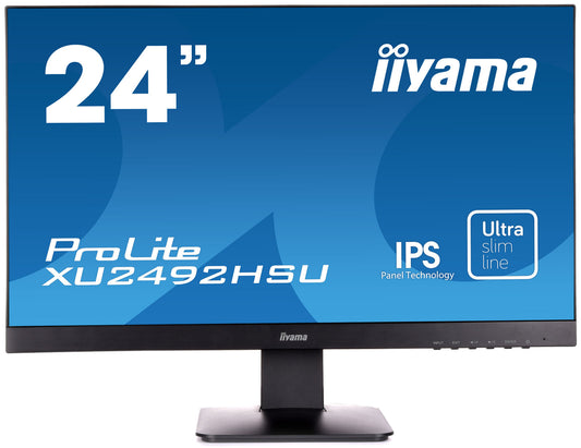iiyama ProLite XU2492HSU 24" Full HD Monitor | 1920 x 1080 HDMI VGA DP