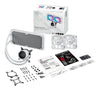 ASUS ROG Strix LC III 240 ARGB White Edition AIO Liquid Cooler | 240mm 2800 RPM 70.38 CFM PWM RGB White