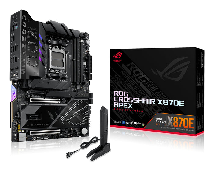 ASUS ROG CROSSHAIR X870E APEX ATX Motherboard | AM5 | 2x DDR5 Slots | Wi-Fi 7