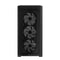 ASUS A23 PLUS TG ARGB BLACK PC Case Black | Liquid Cooling Support