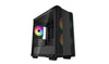 DeepCool CC360 ARGB Mini Tower PC Case Black | Liquid Cooling Support