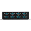 StarTech.com 8 Port USB to DB9 RS232 Serial Adapter Hub – Industrial DIN Rail and Wall Mountable