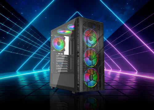 Crucidle AM4 and AM5 GTR gaming PC build in UK