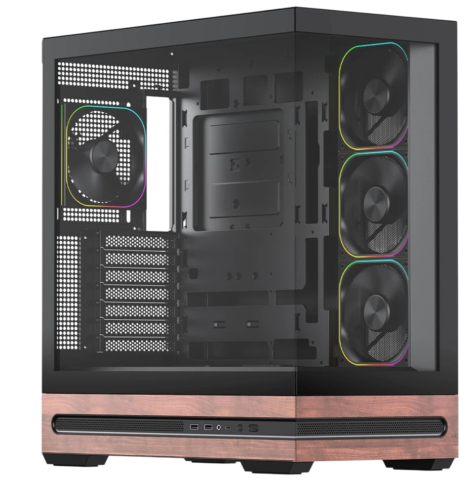 Fully customisable GTR Gaming Riftwalker Gaming PC with glass case and ARGB fans