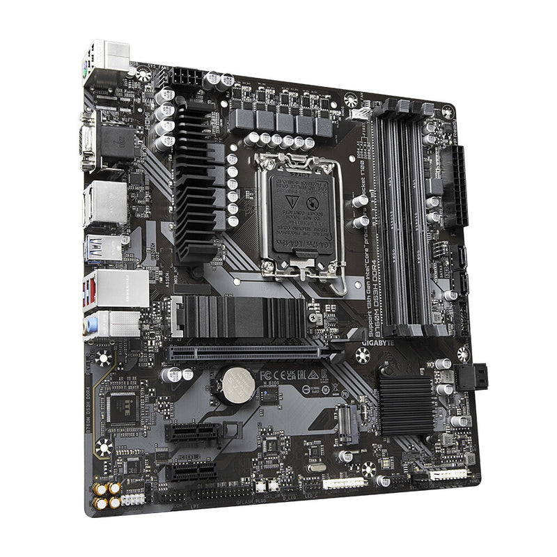 Gigabyte B760M DS3H DDR4 motherboard showcasing PCIe 4.0 x16 slot