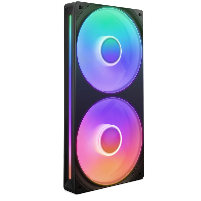 NZXT RF-U24HF-B1 Case Fan | 2400 RPM 75.12 CFM RGB Fluid Dynamic Bearing (FDB) Black