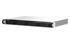 QNAP TS-464eU Rack (1U) NAS | 4-bay, HDD & SSD, Intel Celeron CPU, 8 GB GB RAM, 2 x LAN Ports