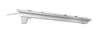 CHERRY KC 6000 SLIM FOR MAC Keyboard | Wired, QWERTY, Silver