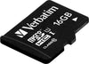 Verbatim Tablet U1 microSDHC Card with USB Reader 16GB
