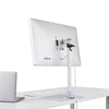 StarTech Single Monitor Stand - Adjustable - Steel - Silver