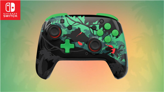 Turtle Beach Rematch Wireless Controller: Donkey Kong - Officially Licensed by Nintendo. Also works with Nintendo Switch 2 (C Button is not on this controller)