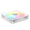 NZXT F140 RGB Core Case Fan | 140mm 1800 RPM 89.48 CFM PWM RGB Fluid Dynamic Bearing (FDB) White