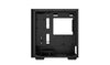 DeepCool CH370 Mini Tower PC Case Black | Liquid Cooling Support