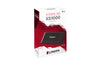 Kingston 1TB XS1000 External USB 3.2 Gen 2 Portable Solid State Drive 1 TB Portable SSD | USB 3.2 Gen 2 Black
