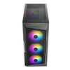 Antec AX61 Elite ARGB Midi Tower PC Case Black | Liquid Cooling Support