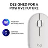 Logitech Pebble 2 M350s mouse Ambidextrous RF Wireless + Bluetooth Optical 4000 DPI