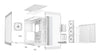 be quiet! LIGHT BASE 900 DX White ARGB Full Tower PC Case White | Liquid Cooling Support