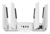 ASUS ROG Rapture GT-BE19000AI wireless router 10 Gigabit Ethernet Tri-band (2.4 GHz / 5 GHz / 6 GHz) White
