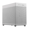 ASUS Prime AP201 MicroATX Mini Tower PC Case White | Liquid Cooling Support