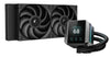 DeepCool MYSTIQUE 240 AIO Liquid Cooler | 240mm 2150 RPM PWM Fluid Dynamic Bearing (FDB) Black