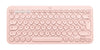 Logitech K380 for Mac Multi-Device Bluetooth Keyboard Keyboard | Wireless, QWERTY, Pink