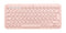 Logitech K380 for Mac Multi-Device Bluetooth Keyboard Keyboard | Wireless, QWERTY, Pink