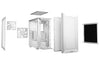 be quiet! PURE BASE 501 Airflow Window White Midi Tower PC Case White | Liquid Cooling Support