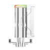 DeepCool AK400 Digital WH CPU Cooler | 120mm 1850 RPM 68.99 CFM PWM RGB Intel & AMD Compatible White